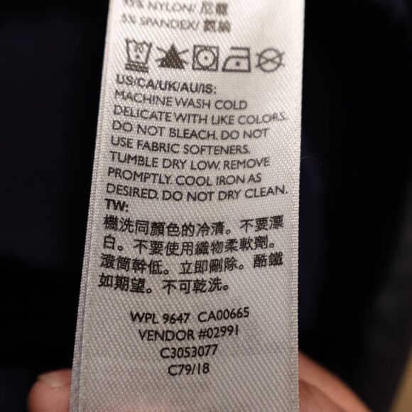 Eddie Bauer Men’s Tech Pant 32x32 Navy Nylon Stretch Outdoor Hiking - Picture 13 of 13